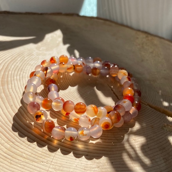 Red Flower Montana Agate - Picture 4 of 4